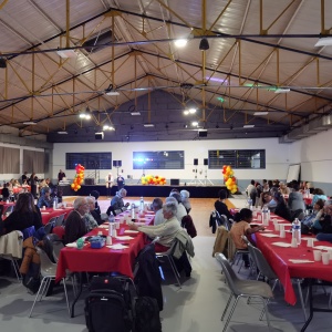 150 participants à table pour un excellent repas