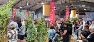 La balade dans l'exposition… aérée, belle et agréable !