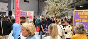 La balade dans l'exposition… aérée, belle et agréable !