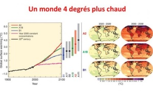 Un monde 4 degrés plus chaud…