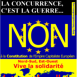 affiche NON internationaliste - format graphique