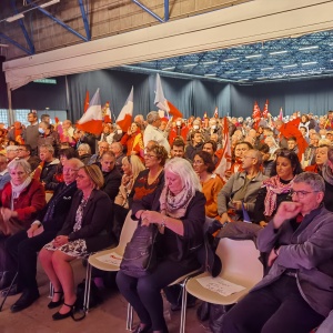 Des élus au premier rang, Michèle Picard, André Gerin, Cécile Cukierman